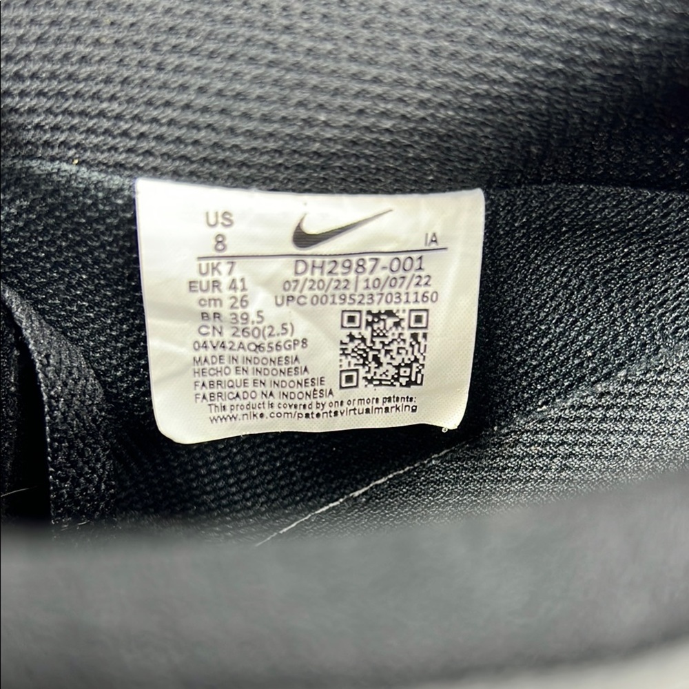 Nike Court Vision Low Next Nature Sneakers men’s size8 ordr184 - Picture 3 of 11